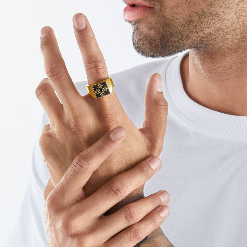 Thomas sabo deals signet ring mens