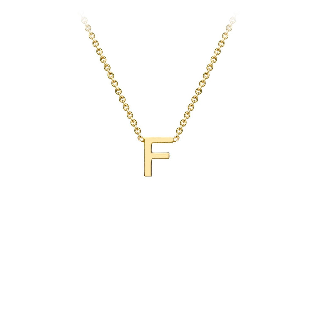 1 9K YLW GOLD INITIAL 'F' N/L 38+5cm 1.19.0155