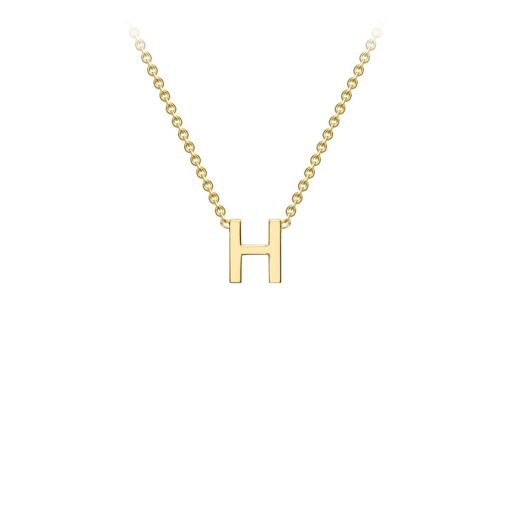 1 9K YLW GOLD INITIAL 'H' N/L 38+5cm 1.19.0157