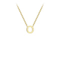 1 9K YLW GOLD INITIAL 'O' N/L 38+5cm 1.19.0164