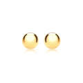 9K YG BALL STUD 8MM 1.55.0623