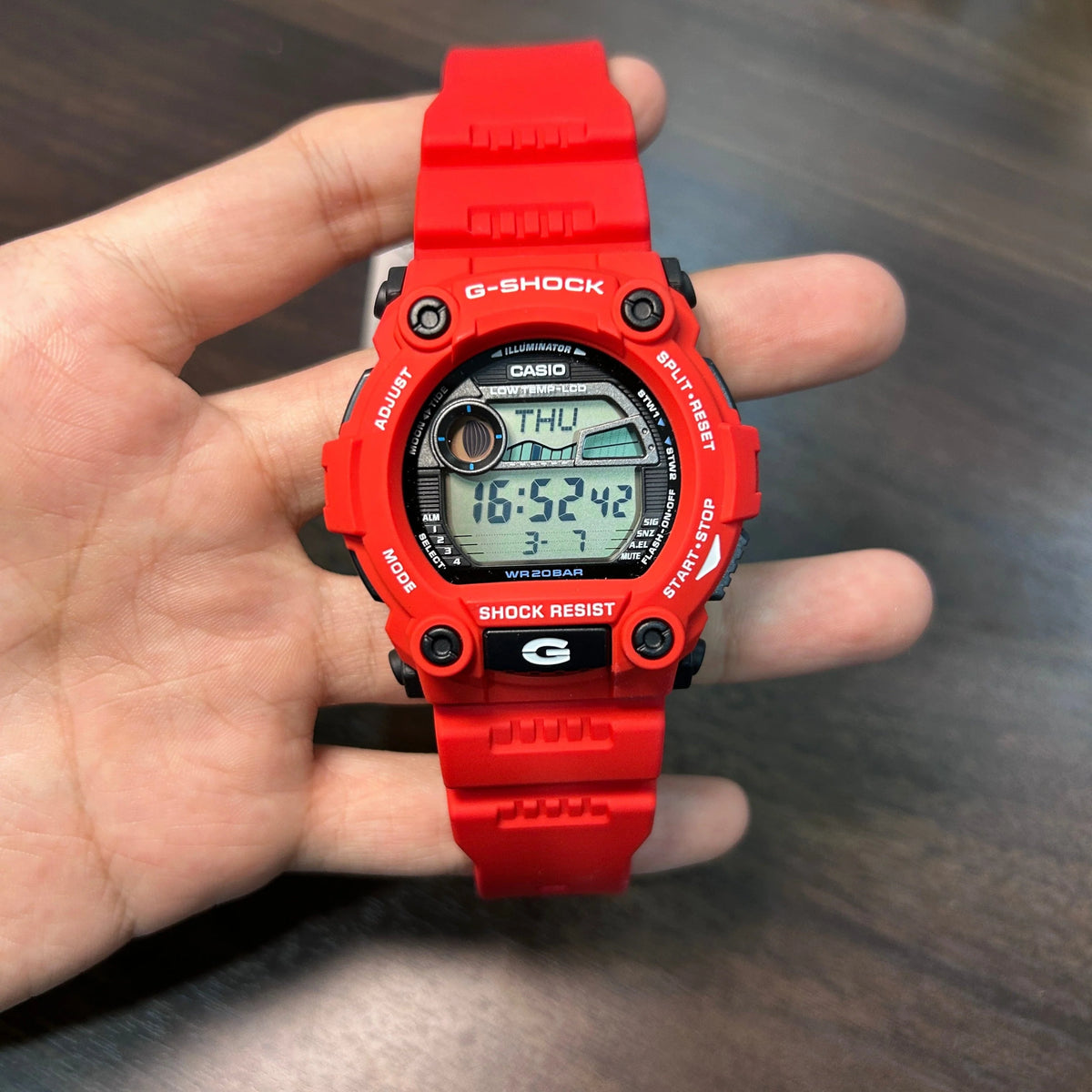 Casio G Shock Digital, Red Resin Band G7900A-4D