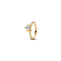 Disney Cinderella 14k gold-plated ring w 163059C01-54 (High Resolution)