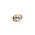 Game of Thrones Astrolabe spinning sterling silver and 14k gold-plated ring with clear cubic zirconia 163136C01-54 (High Resolution)