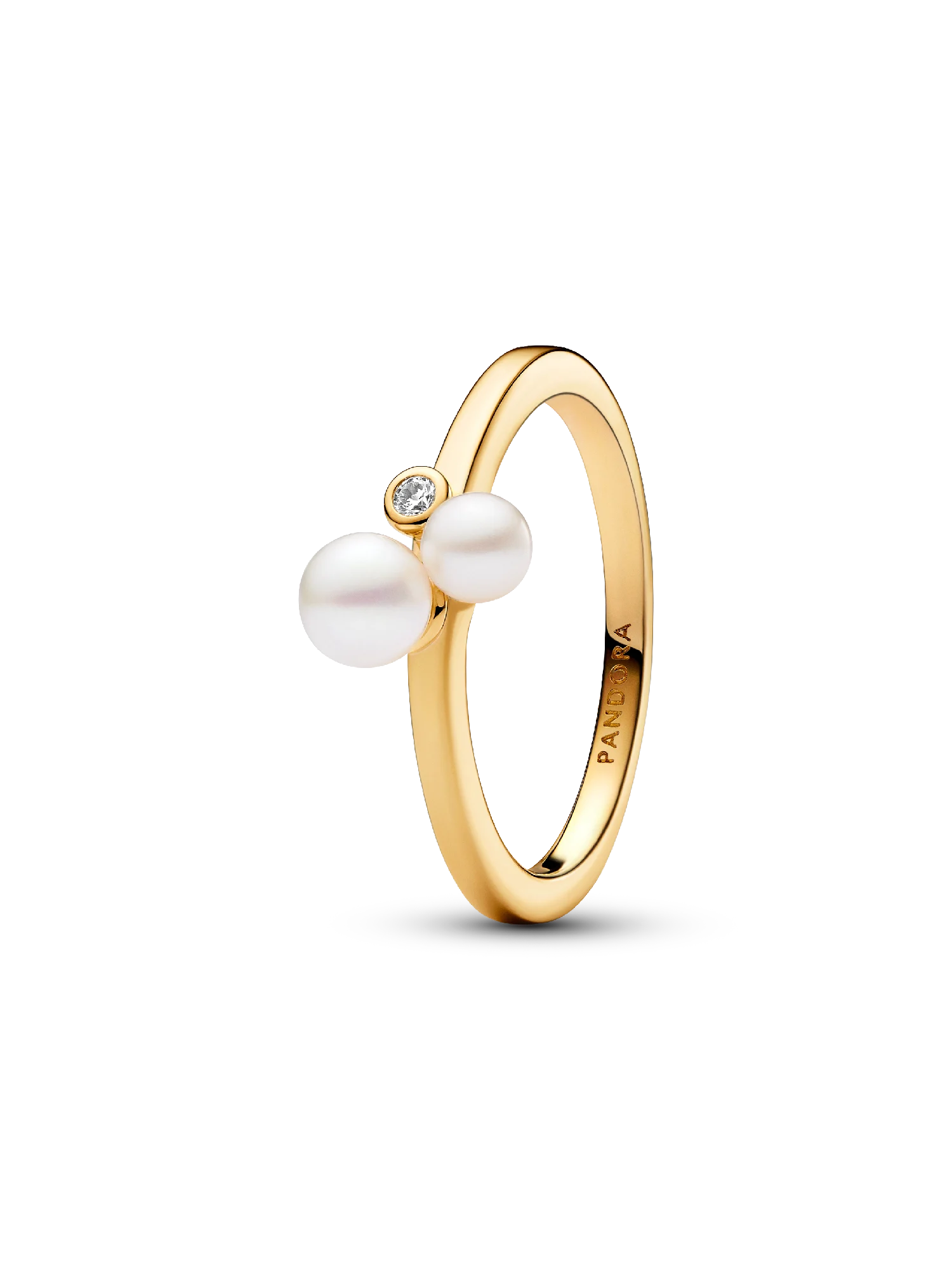 Duo Treated Freshwater Cultured Pearls Ring -54