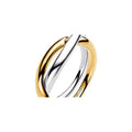 Two-tone Entwined Bands Ring| 163262C00-54 (High Resolution)