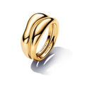 14k Gold-plated ring set 163264C00-58