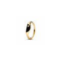 Halved signet 14k gold-plated ring with 163325C01-50 (High Resolution)