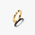 Rippled 14k gold-plated ring 163885C00-54 (High Resolution)