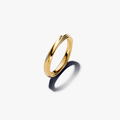 Twisted 14k gold-plated ring 163888C00-54 (High Resolution)