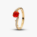 Disney Beauty and The Beast Rose 14k gold-plated r (High Resolution)