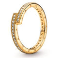 Pandora Shine Sparkling Logo Crossover R 169491C01-54