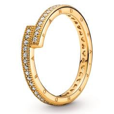 Pandora Shine Sparkling Logo Crossover R 169491C01-54