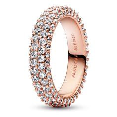 Pandora Timeless Pav?Double-row Ring| 182629C01-50