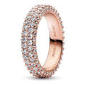 Pandora Timeless Pav?Double-row Ring| 182629C01-56