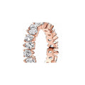 14k Rose gold-plated ring with clear cubic zirconia 183021C01-50 (High Resolution)