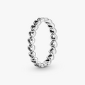 Linked Love Silver Ring Band 190980-54 (High Resolution)
