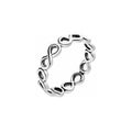 Infinite Love Silver Ring Band 190994-56 (High Resolution)