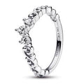 Regal tiara sterling silver ring with cl 192232C01-54
