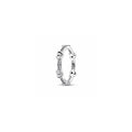 Hearts sterling silver ring with clear c 192496C01-54 (High Resolution)