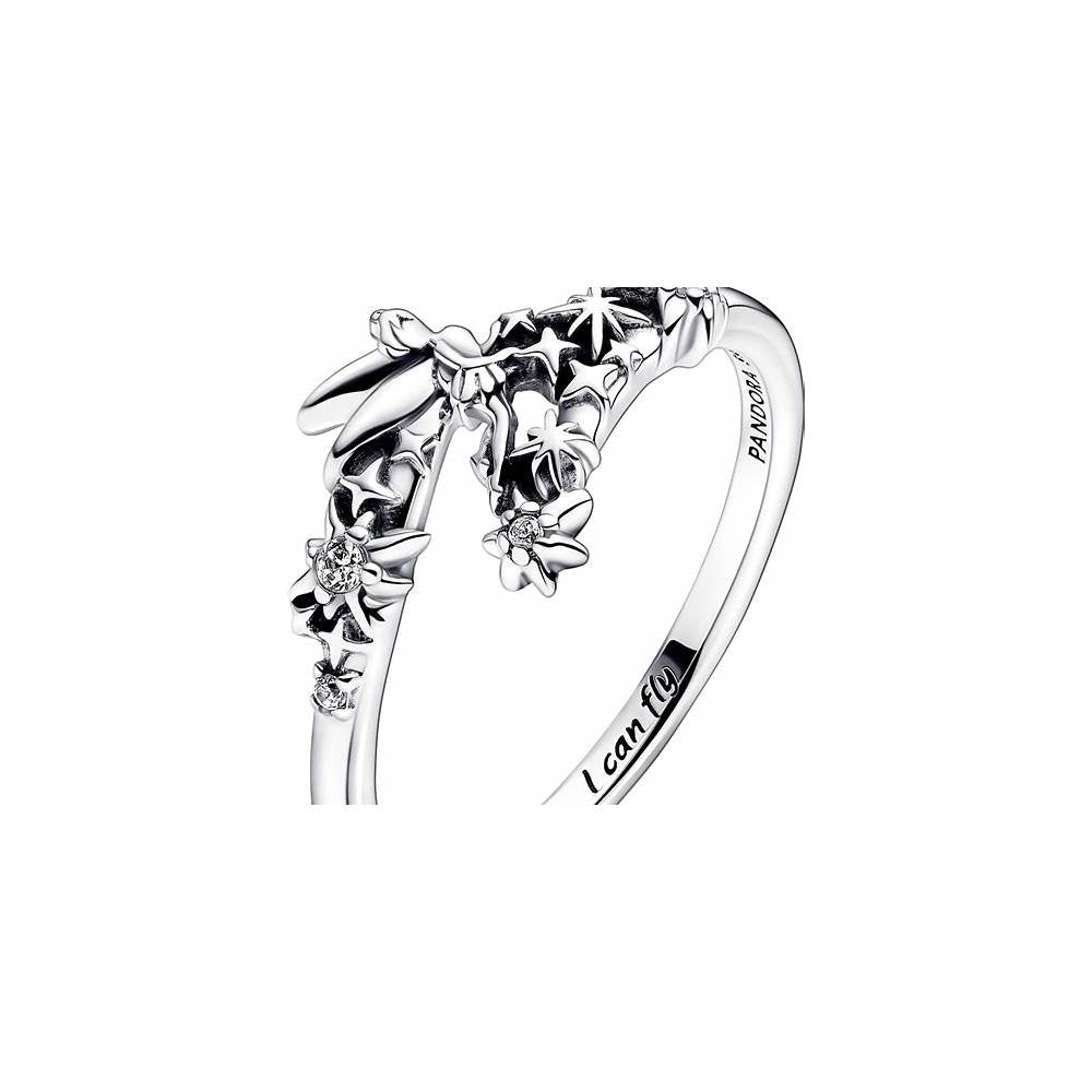 Disney Tinkerbell sterling silver ring w 192516C01-54 (High Resolution)