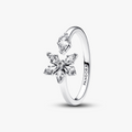 Sparkling Herbarium Cluster Open Ring| 192611C01-54 (High Resolution)