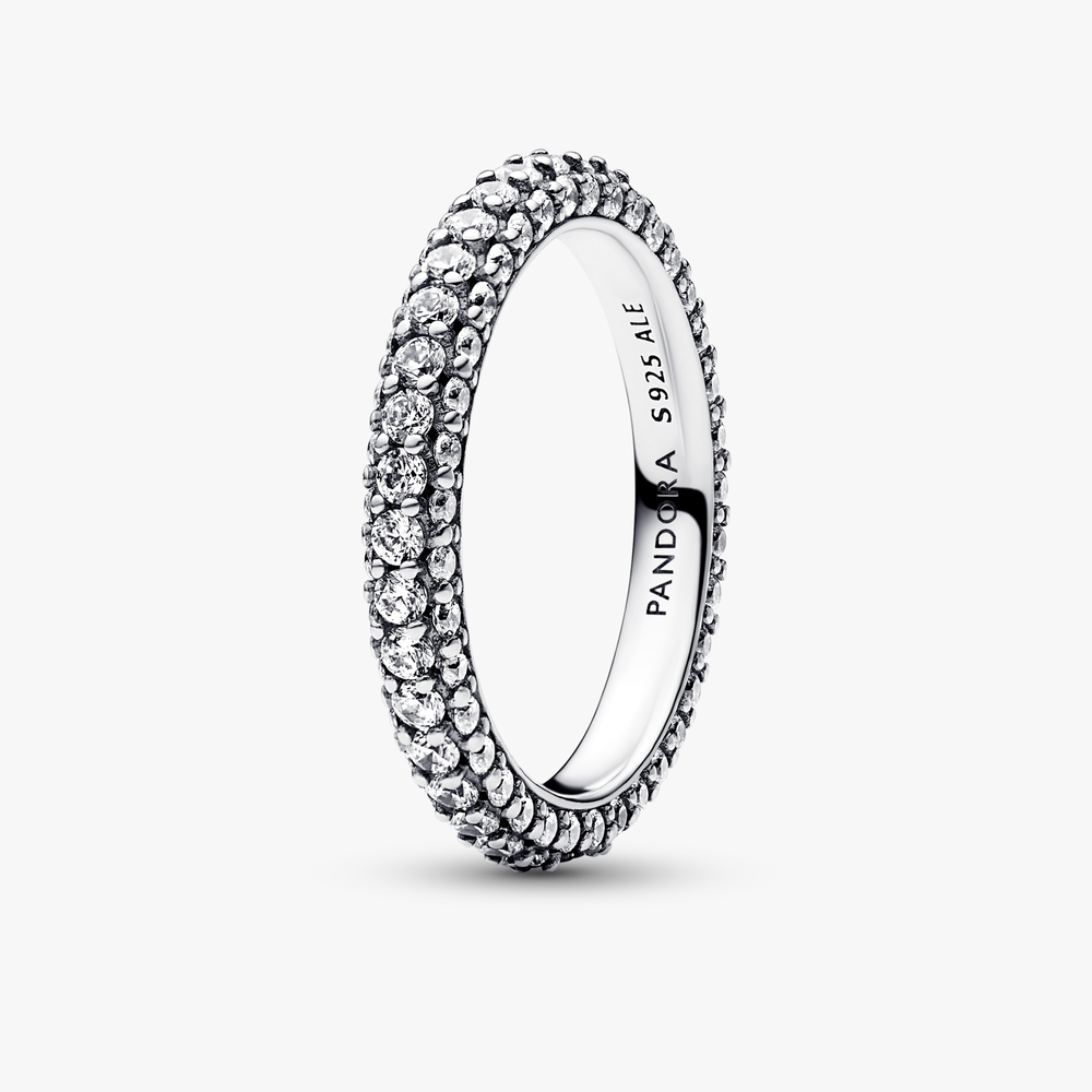 Pandora Timeless Pavé Single-row Ring 192627C01-60 (High Resolution)