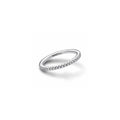 Sterling silver ring with clear cubic zirconia 192999C01-56 (High Resolution)