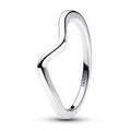 Wave sterling silver ring 193095C00-54