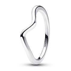 Wave sterling silver ring 193095C00-48