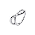 Organically Shaped Infinity Ring| 193318C00-58 (High Resolution)