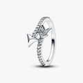 Arrow sterling silver ring with clear cubic zirconia 193619C01-54 (High Resolution)