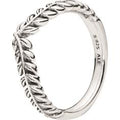 Lively Wish Silver Wishbone Ring 197681-58
