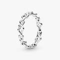 Knotted Hearts Silver Ring 198018-52 (High Resolution)