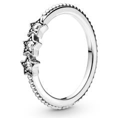 Celestial Stars Silver Ring w CZ 198492C01-50