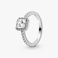 Timeless Elegance Silver Ring w CZ 198863C01-50 (High Resolution)