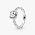 Timeless Elegance Silver Ring w CZ 198863C01-58 (High Resolution)