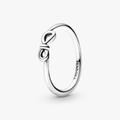 Infinity Knot Silver Ring 198898C00-56 (High Resolution)