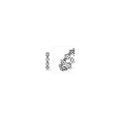 Rose Petals Band Silver Ring 199401C00-56 (High Resolution)