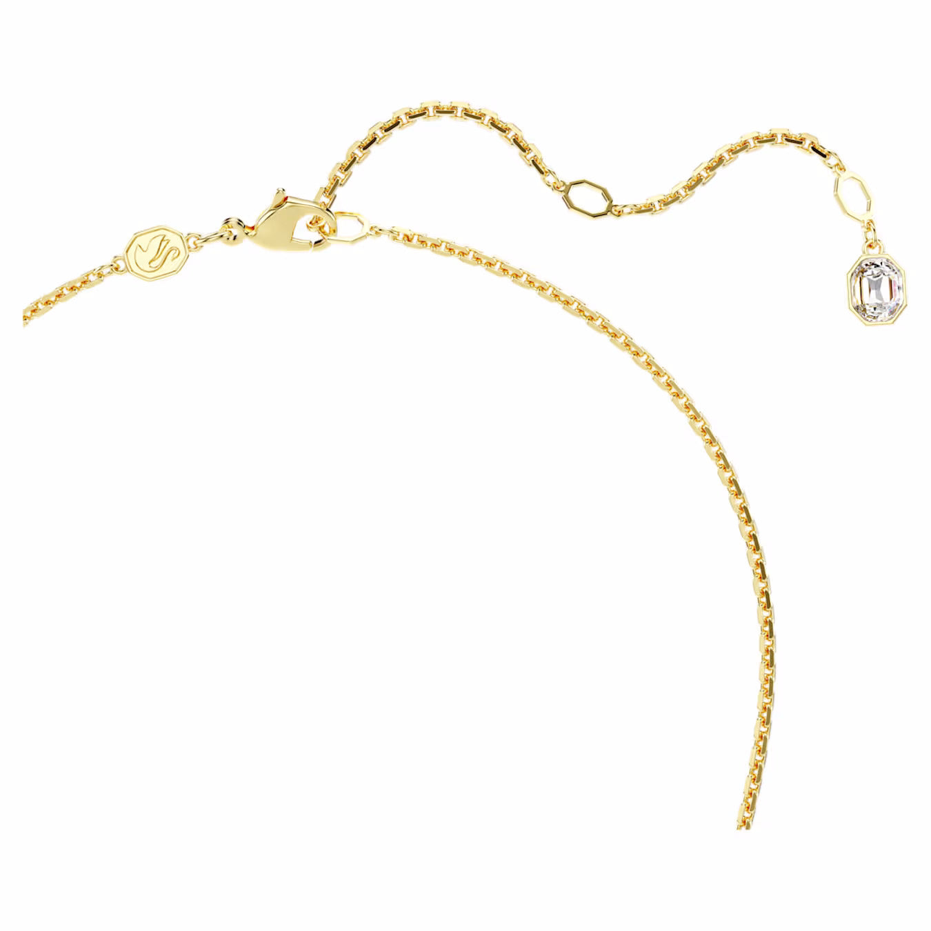 Idyllia pendant Mixed cuts, Flower, Multicoloured, 18k gold finish 5721668