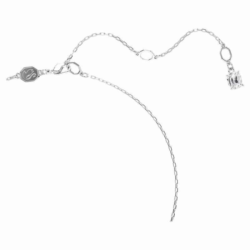 Swan pendant Swan, Black, Mixed metal finish