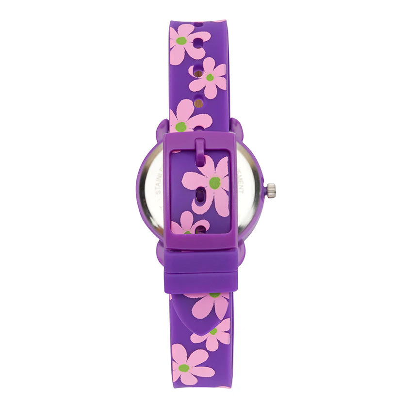Cactus Purple Time Teacher Kids Watch CAC113M09