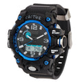 Cactus Mighty Tough Black & Blue Analogue Digital Watch CAC-126-M01