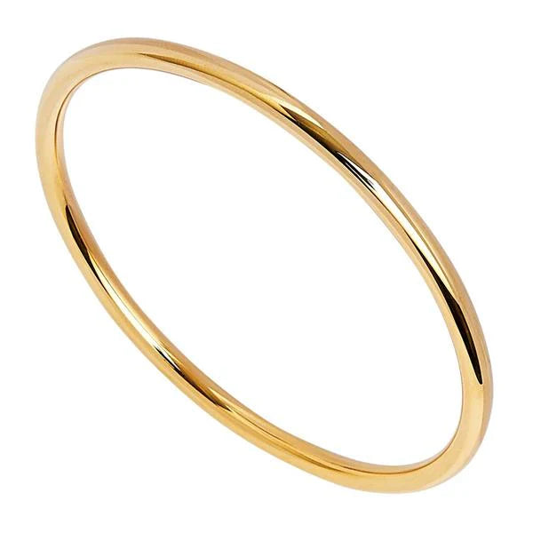NAJO Simplicity Bangle Yellow gold plated B6506