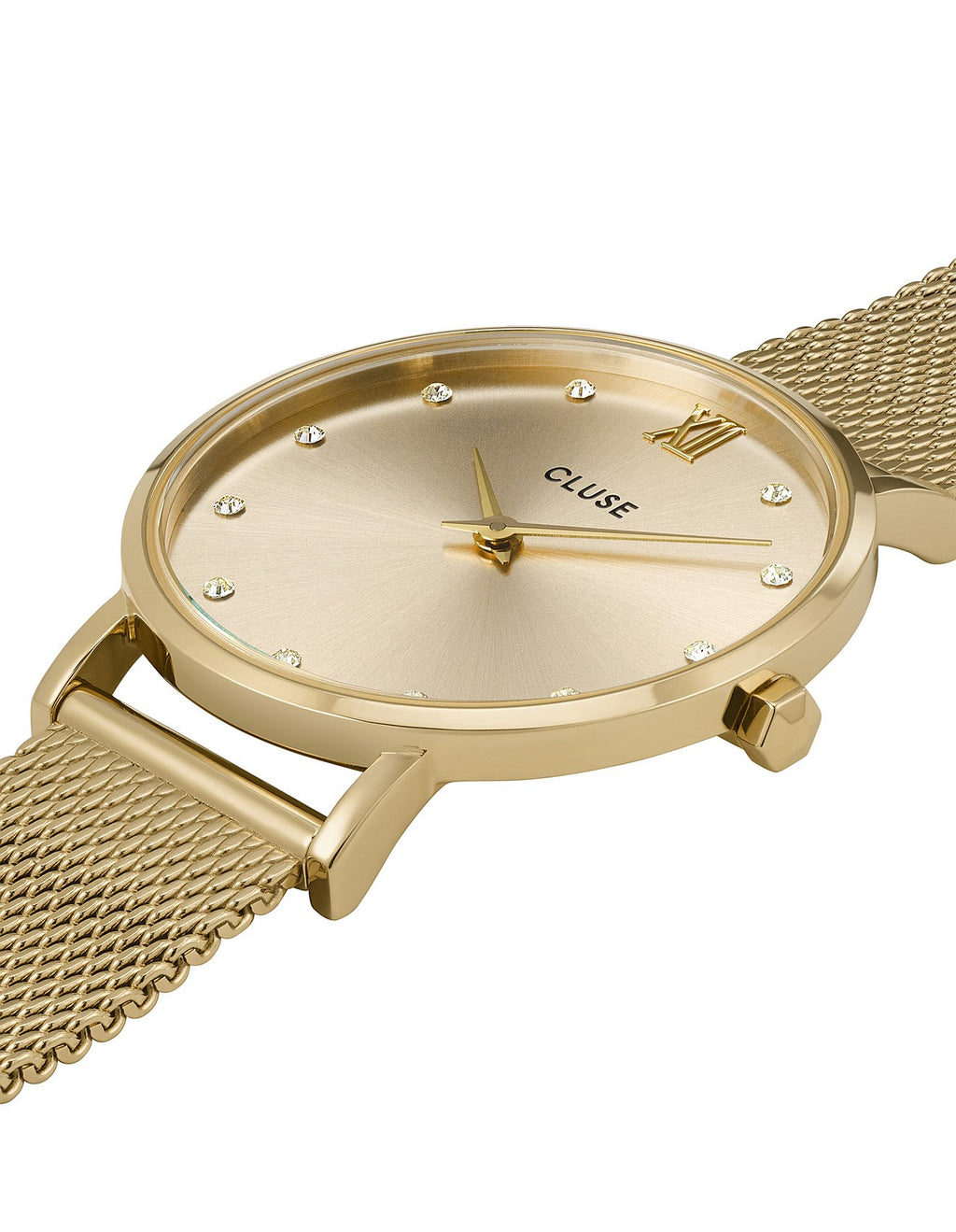 CLUSE Minuit Mesh Crystals, Full Gold CW10204