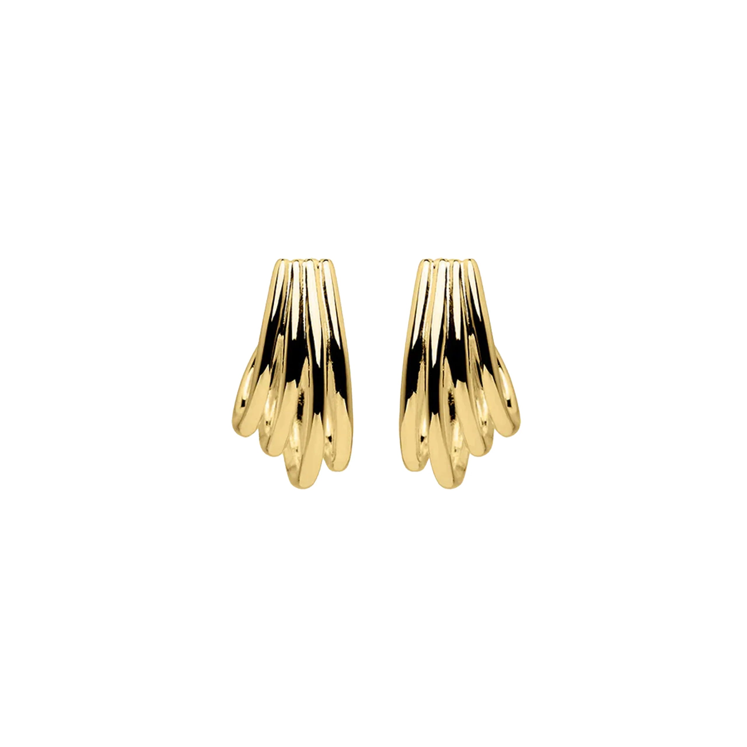 NAJO Vitality Yellow Gold Earrings E7185