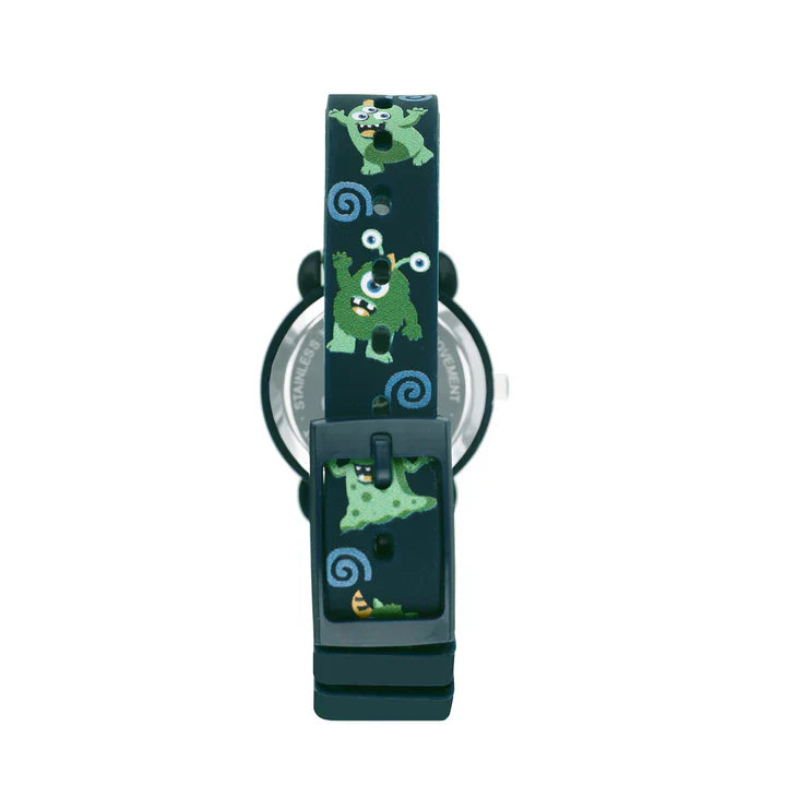 Cactus Time Teacher Monster Navy Blue Watch CAC-113-M03