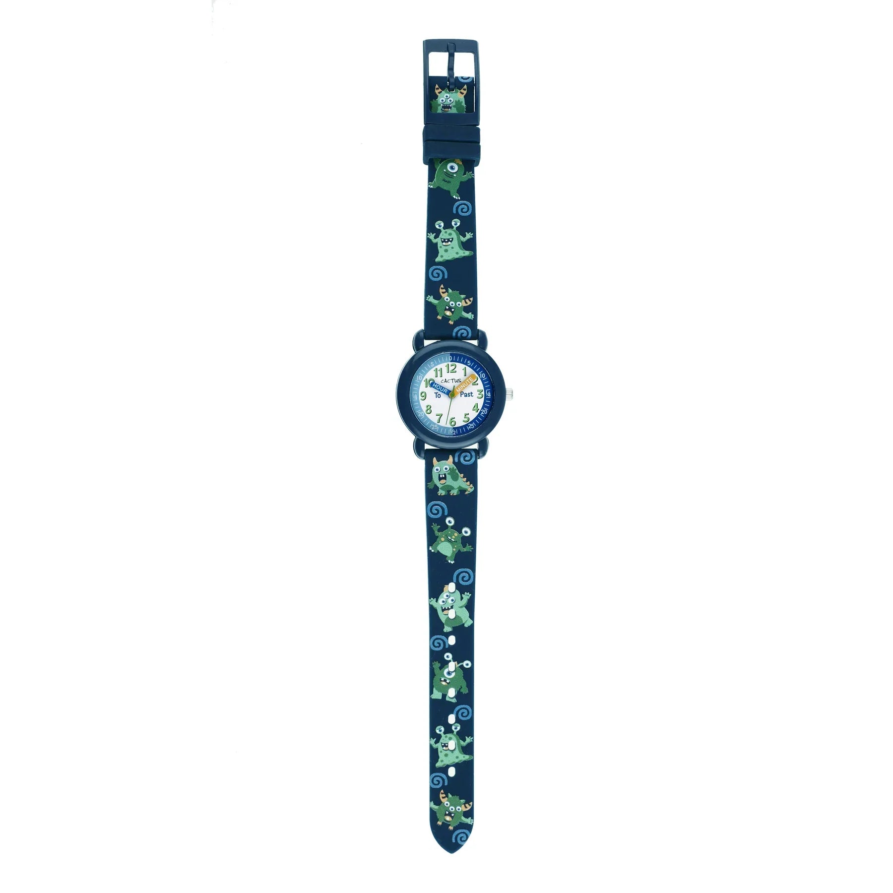 Cactus Time Teacher Monster Navy Blue Watch CAC-113-M03
