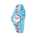 Cactus Time Teacher Blue Butterflies & Heart Watch CAC-113-M04