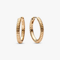 Pandora Moments Small Charm Hoop Earring 262728C00 (High Resolution)